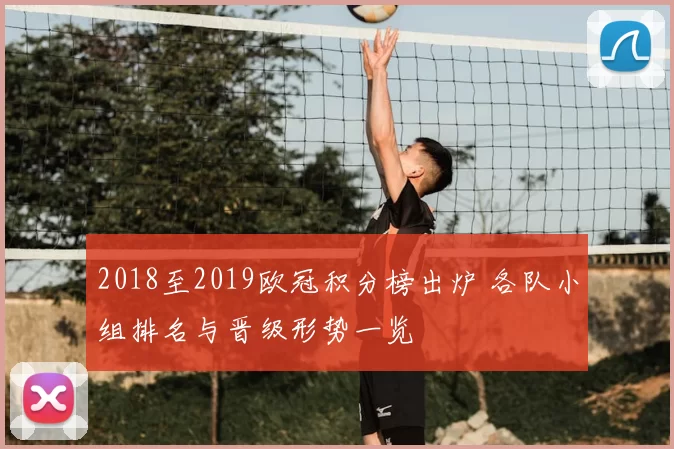 2018至2019欧冠积分榜出炉 各队小组排名与晋级形势一览